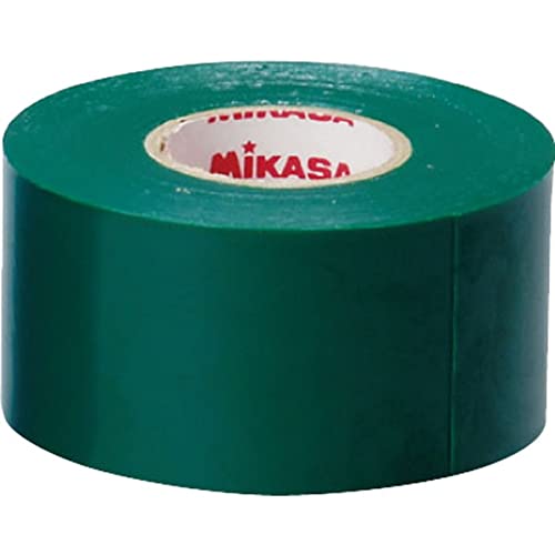 MIKASA LTV-4025 G Line Tape, Green Vinyl (Stretchable Type), Width 1.6 inches (40 mm) x 9.8 ft (25 m) x 5 Rolls, Pack of 5