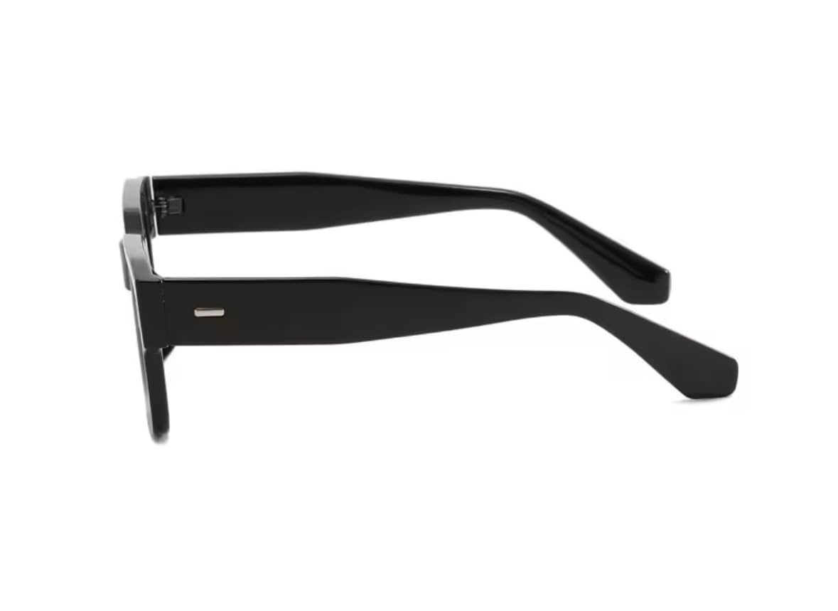 Poshh Eyewear Black UV Protection Sunglasses for Men & Women | Stylish Unisex Eyewear for Outdoor, Driving & Travel | Driving & Daily Use 1