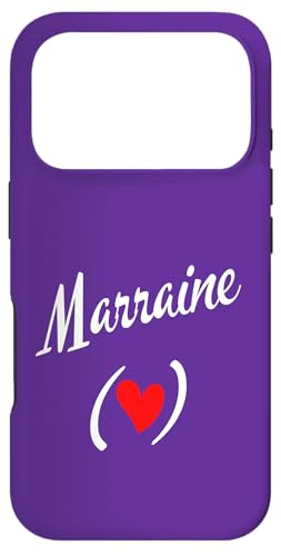 J'aime Ma Marraine Cadeau Eglise Bapteme Communion �X�}�z�P�[�X iPhone 17 Pro �p