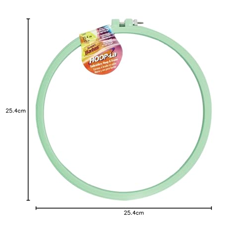 Aro para bordar Hoop-La 14401.010 de 25,5 cm para costura y patchwork 3