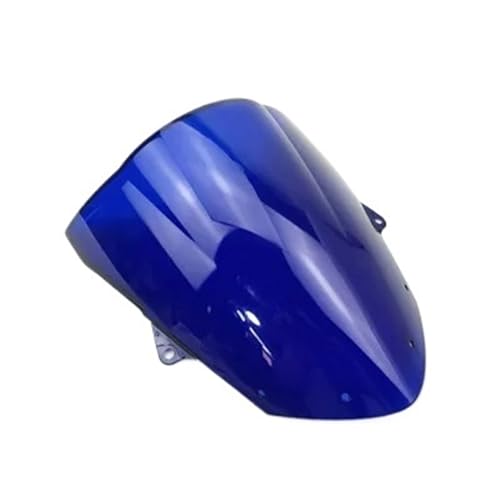 Pare-brise moto bleu pour Kawasaki Ninja ZX6R et ZX10R de 2008 à 2015