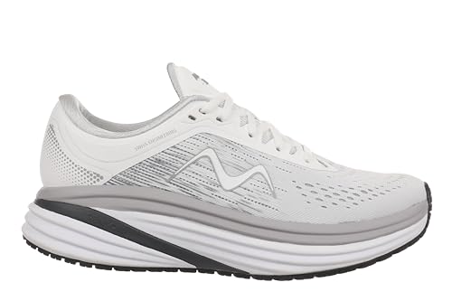 MBT M-3000 Lace Up Running Shoes in White for Women
