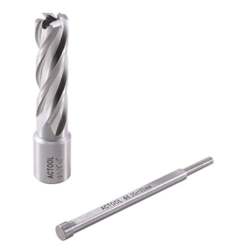 Actool 5/8" Diameter × 2" Depth Of Cut Hss Annular Cutter With 3/4'' Weldon Shank #TOP4