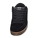 Etnies Kingpin Men's Skateboarding Shoe Classic Puffy Sustainable, Comfortable & Durable Footwear with Die-Cut EVA Insole - Black/Dark Grey/Gum - 8.5