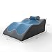 Leg Elevation Pillow with Soft Memory Foam, Wedge Pillow for Reading, Rest, Surgery, Relieves Back, Hip, Knee Pain and Improves Blood Circulation
