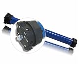 Elektromechanischer Rolladenmotor (SW60 | 30 Nm | bis 68 kg) mit mechanischen Endabschaltern für 60 mm Achtkantwelle Rollladenantrieb Rohrmotor (1 ST)