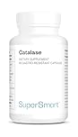 Catalasi - Anti-capelli bianchi - Antietà - Limita i capelli bianchi - Ripristino del colore naturale - Vegano - Senza glutine - 60 capsule - Supersmart