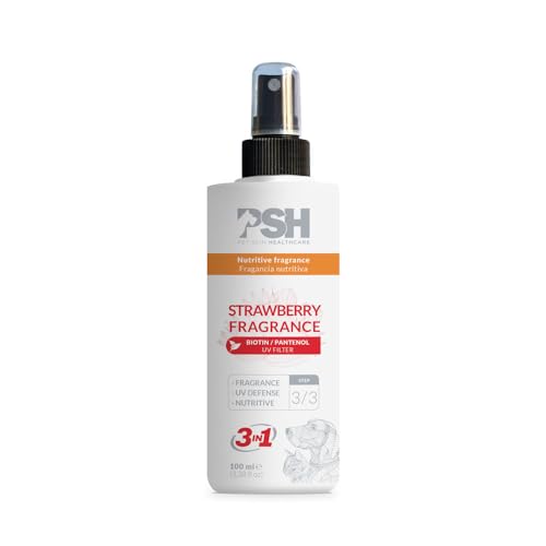 PSH Strawberry Nutritive Fragrance - Colonia para Mascotas 3 en 1...