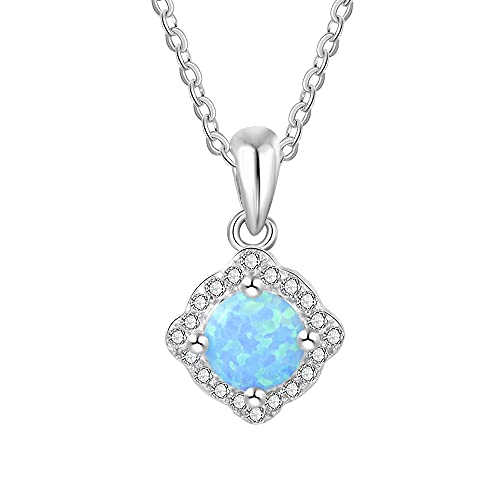 Collier opale bleue pour sublimer vos tenues d'été et soirées chic