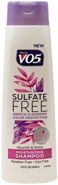 Alberto Vo5 Sulfate Free Nourish & Shine Moisturizing Hair Shampoo 12.5Oz