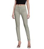 Hybrid & Company Super Comfy Stretch with Full Elastic Waist Pull On Millennium Twill Pant KP44972 Stone L