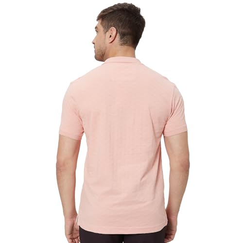 Image of MUFTI Mens Polo Collar Half Sleeve Slim Fit T-Shirts