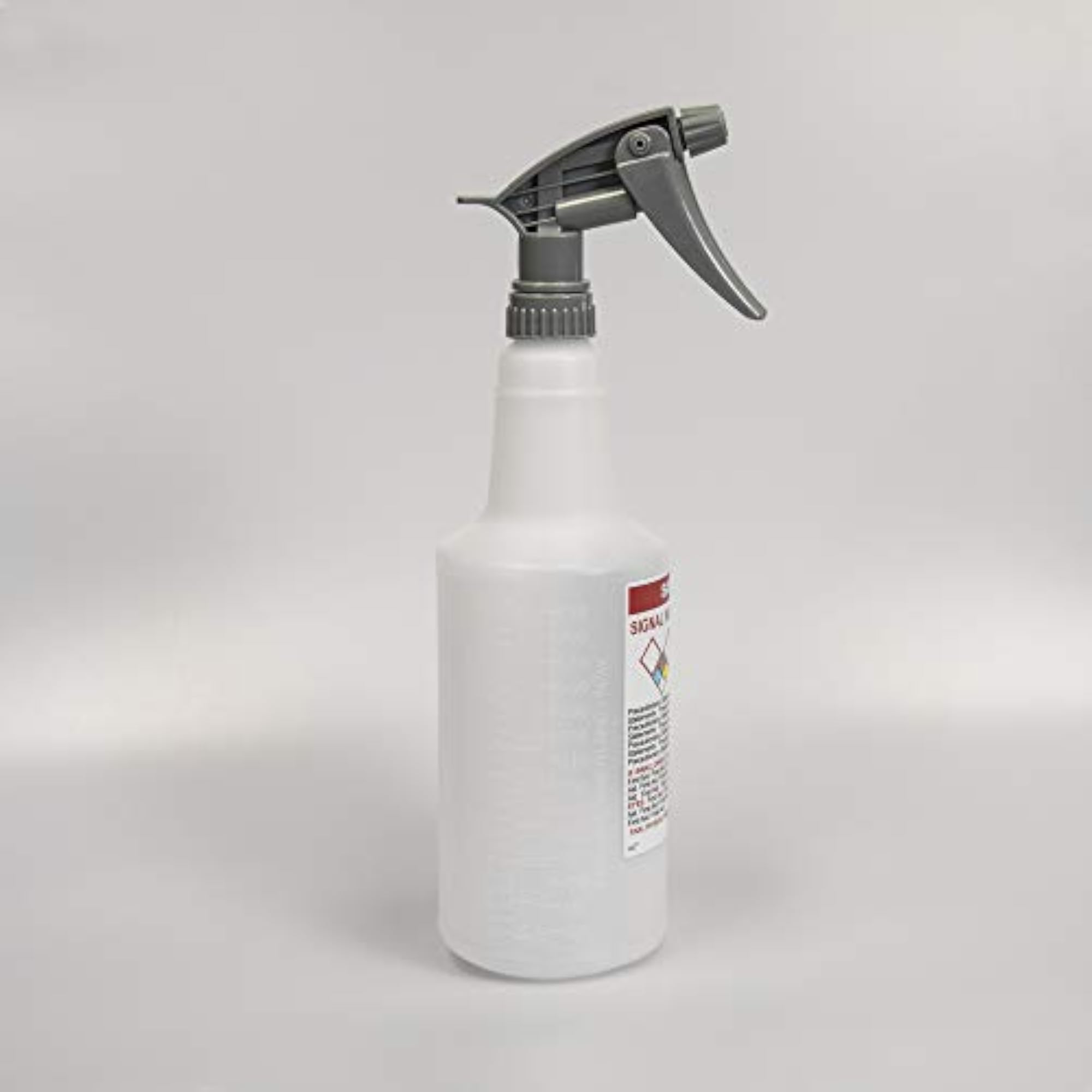 GHS Spray Bottle with Labels, Sodium Hypochlorite, 32 oz