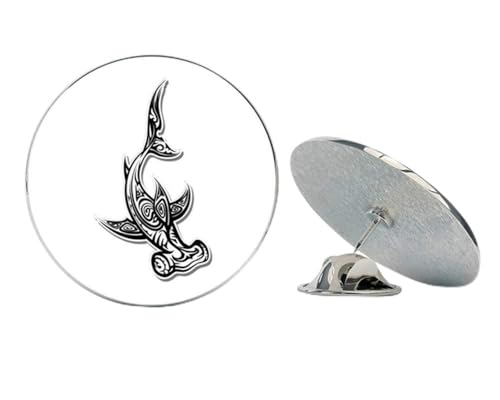 Hammerhead Shark Tribal Metal 0.75