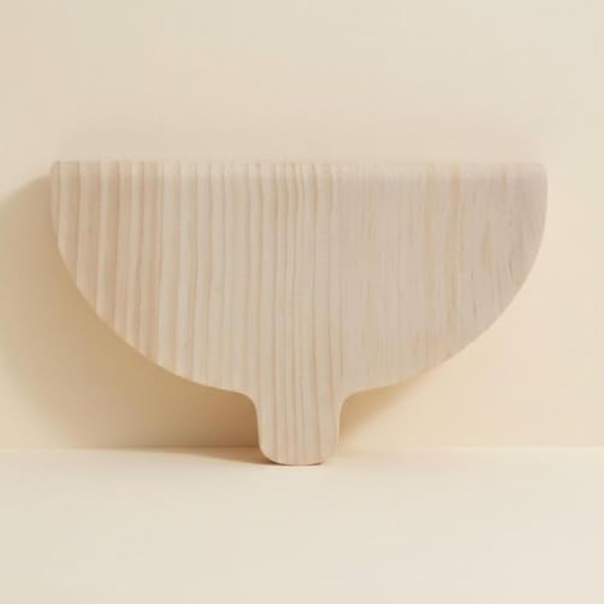 Multi-Functional Semi-Circle Pizza Board Portable Half Round Wooden Peel