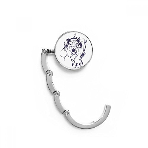Hanger de table tigre 4,4 cm pour ne plus poser son sac au sol