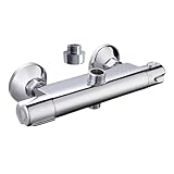 Edouard Rousseau – Mezclador de ducha termostático Breva – Conexión...