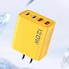 2PCS 120W Double PD Fast Charger with Type-C & QC3.0 Ports Support PD Charging Protocol 5V 2A Charging Adapter