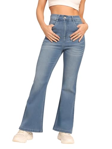Image of Dolce Crudo Women's High Waist Straight Fit Jeans