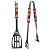 NFL Siskiyou Sports Fan Shop San Francisco 49ers 2 pc Steel BBQ Tool Set One Size Team Color