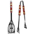 NFL Siskiyou Sports Fan Shop San Francisco 49ers 2 pc Steel BBQ Tool Set One Size Team Color