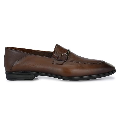 Image of egoss Luxe Premium Genuine Leather Loafer Formal Shoes for Men-AS-1