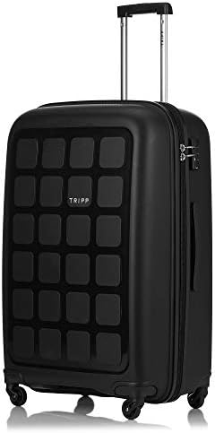 Tripp Black Holiday 6 Large 4 Wheel Suitcase