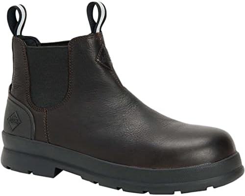 Muck Boot Mens Chore Barn 6 Inch Waterproof Composite Toe Work Safety Shoes Casual - Brown - Size 8.5 M | Image 4