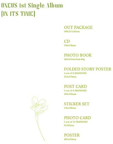 Katouigb ONEUS - 1st Single Album [in ITS TIME] CD + Photobook
