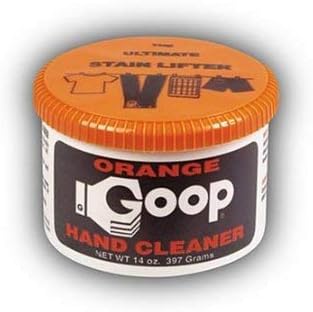 Orange Goop Hand Cleaner Ultimate Stain Lifter (2 pack) 9 0z each 18 Oz total