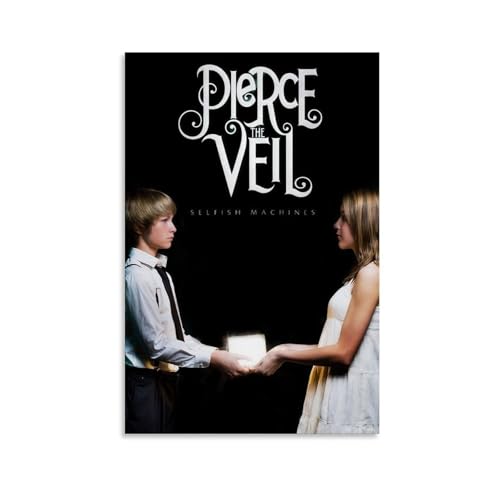 DaociErHao Selfish Machines By Pierce The Veil (2) Canvas Poster Bedroom Decor Office Room Decor Gift Unframe-style 12x18inch(30x45cm)