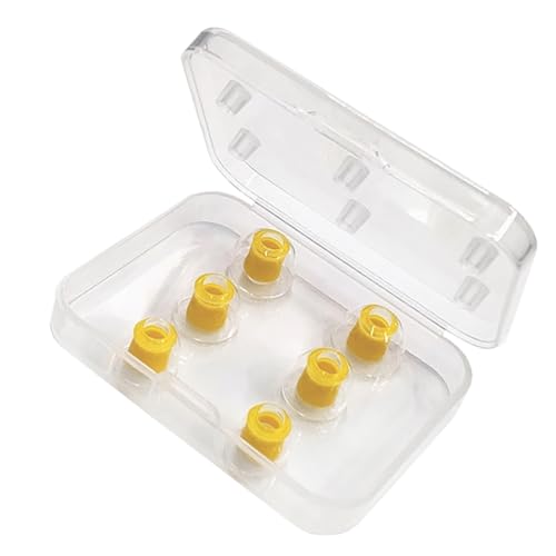 6Pcs Silicone In-Ear Earphone Covers Caps Replacement Earbud Tips 4.0mm-6.0mm