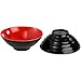 Lyellfe 16 Pieces Ramen Bowl Set, Restaurant Quality Soup Bowl, 33 Oz Plastic Dinnerware with Spoons, Chopsticks and Stands for Udon Soba Pho