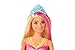 Barbie Dreamtopia Sparkle Lights Mermaid Doll with Swimming Motion and Underwater Light Shows, Approx 12-inch with Pink-Streaked Blonde Hair