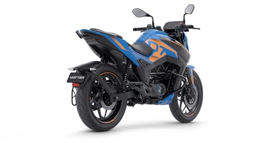Image of Matter Aera 5000 High Speed Electric Motorcycle /Bike Cosmic Blue with Charger Booking for Ex-Showroom