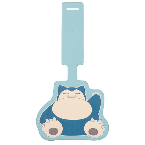 ポケモン くるっとラゲッジタグ | ポケットモンスター ラゲッジタグ ネームタグ 名札 トラベルグッズ 旅行用品 旅行グッズ 目立つ キャラクター かわいい (ブルー/カビゴン)（Amazon）