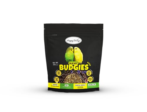 Image of Happy Wings Value Nest Bird Feeder Starter Pack | Plastic Tube Bird Feeder with Budgies Food (250 gm) and Parrot Food (200 gm)