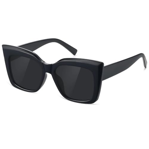 Lunettes de soleil femme et verres dégradés de luxe aux finitions haute couture durables