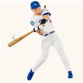 Hallmark Nomar Garciaparra - Adorno de recuerdo de Los Angeles Dodgers número 13 de la serie 2008