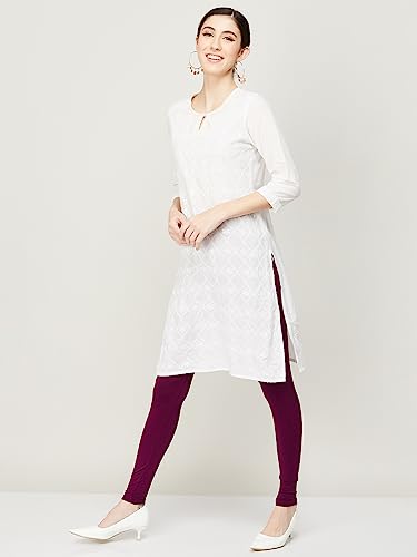 Image of Melange by Lifestyle Women Black Legging