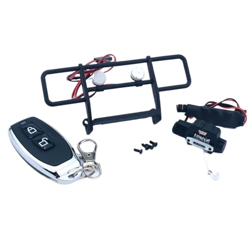 Parachoques delantero RC Traxxas TRX4-M K10 1/18 para rutas nocturnas crawler