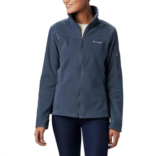 Columbia Womens Fast Trek II Full Zip Fleece Jacket, Nocturnal, Small by Columbia - Image 3