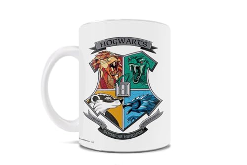 Trend Setters Harry Potter Hogwarts Crest 11 oz Ceramic Coffee Mug