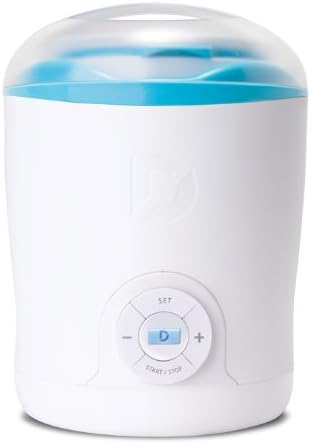 Dash DGY001WBU-C Greek Yogurt Maker, White With Blue Trim