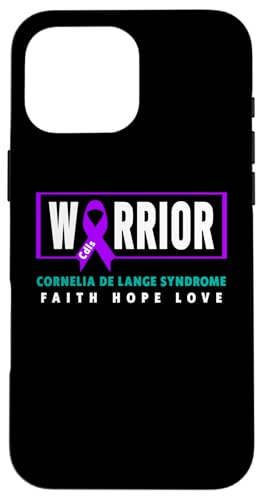 Cornelia De Lange�ǌ�QCdLS Awareness - CdLS Warrior �X�}�z�P�[�X iPhone 16 Pro Max �p
