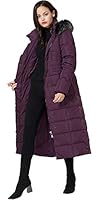 Algopix Similar Product 14 - Molodo Womens Long Down Coat with Fur
