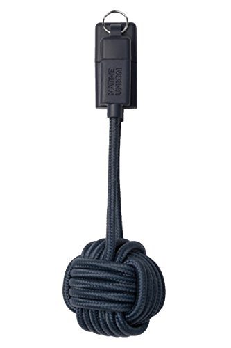 Native Union Key Cable [Apple MFi Certified] for Apple Lightning Devices - Lightning to USB Charging Cable and Keychain (Marine)