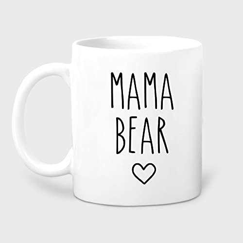 Mama Bear Mug, Mama Bear Gift, Mama Bear Coffee Mug, Gift for Mom, Boss Mama Coffee Mug, New Mom Gift, Mommy to Be Mug, Mom Bear Cup