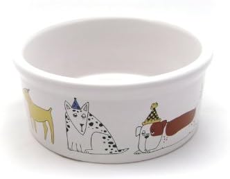 Signature Housewares Dog Party Bowl, Medium