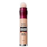 10 correctores de ojos que te ayudarán a ocultar tus ojeras 2 Maybelline Eraser Eye Concealer, Light 6.8 ml - corrector de ojos